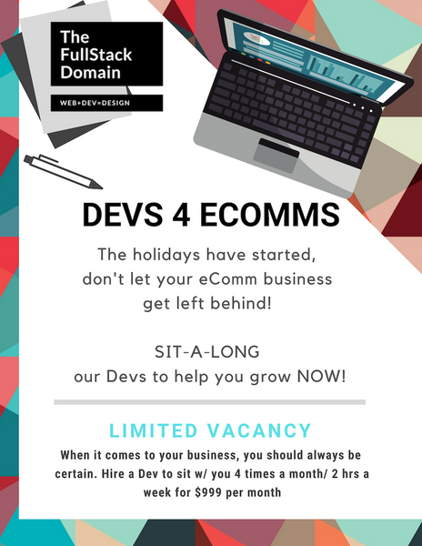The FullStack Domain "Devs4eComms" Package